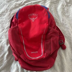 Osprey Kids Daylite Backpack Cosmic Red Lightweight School Travel Bag